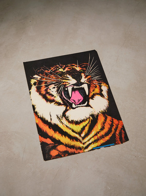 琉球藍染ポスターフレーム W580 x H780(レジン/木製) x Vintage Black Light Poster【JAVA】