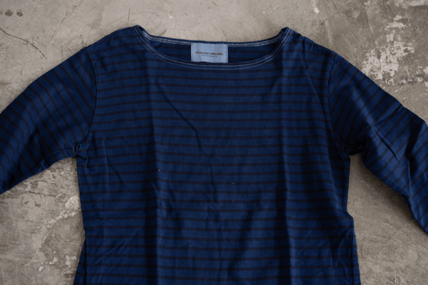 琉球藍染BORDER T-SHIRT VINCENT ET MIREILLE