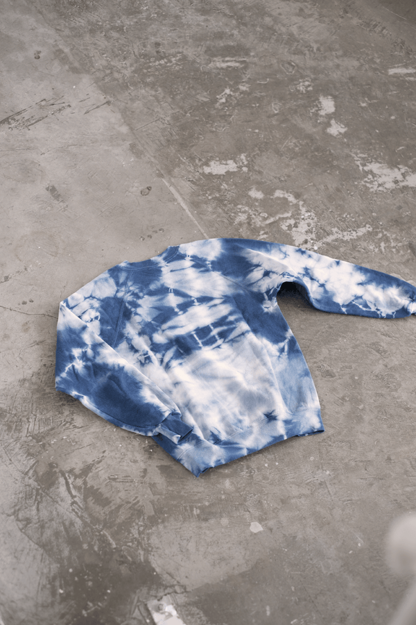 琉球藍染70's RAGLAN SWEAT