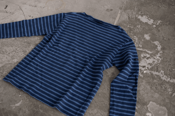 琉球藍染BOAT NECK SHIRTS SAINT JAMES