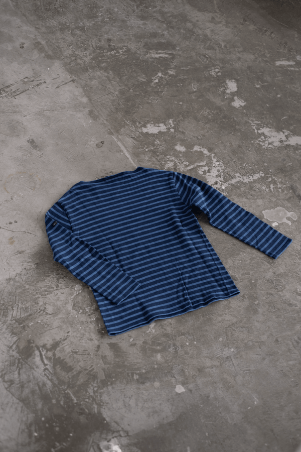 琉球藍染BOAT NECK SHIRTS SAINT JAMES