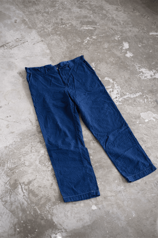 琉球藍染SEERSUCKER TROUSERS TOMMYHILFIGERR