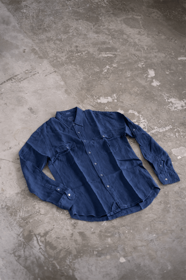琉球藍染WORK SHIRT