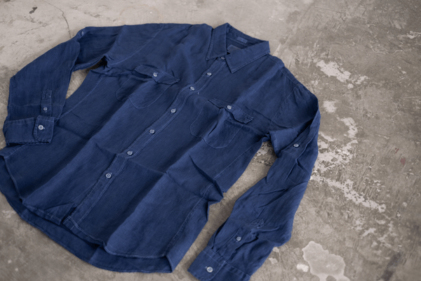 琉球藍染WORK SHIRT