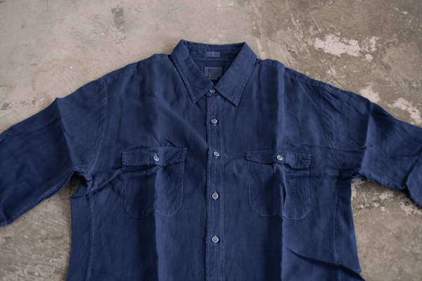 琉球藍染WORK SHIRT