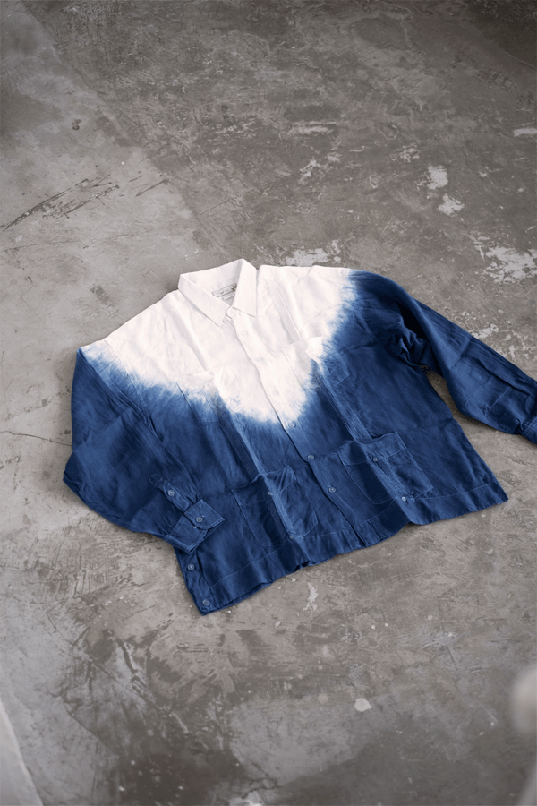 琉球藍染CUBA SHIRTS