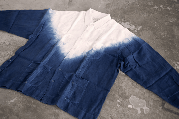 琉球藍染CUBA SHIRTS