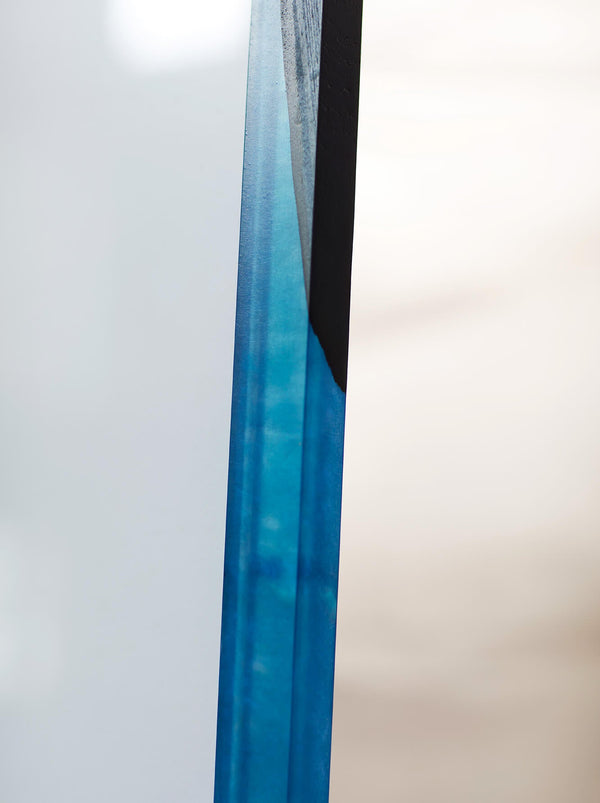 琉球藍染ポスターフレーム W660 x H960(レジン/木製) x Vintage Black Light Poster【NIGHT RIDER】