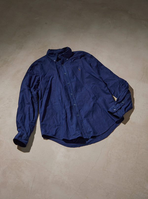 Ryukyu indigo dyed Ralph Lauren BD SHIRTS