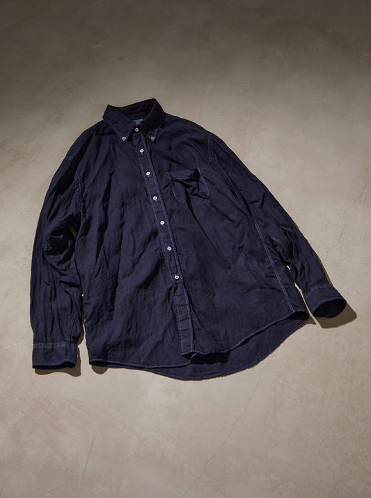 琉球藍染BROOKS BROTHERS B.D LINEN SHIRTS