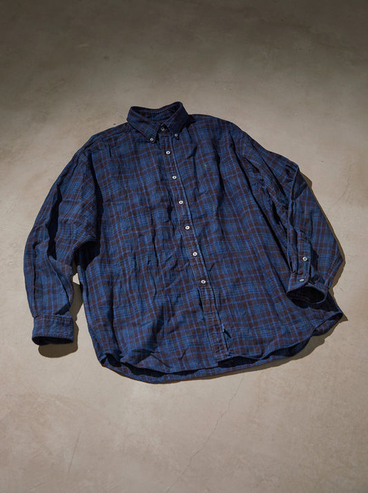 琉球藍染Ralph Lauren B.D CHECK SHIRTS