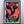 Ryukyu Indigo Dye Poster Frame W660 x H960 (Resin/Wood) x Vintage Black Light Poster [COUNT DRACURA]