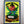 Ryukyu Indigo Dye Poster Frame W660 x H960 (Resin/Wood) x Vintage Black Light Poster [PETER POT PUSHER]