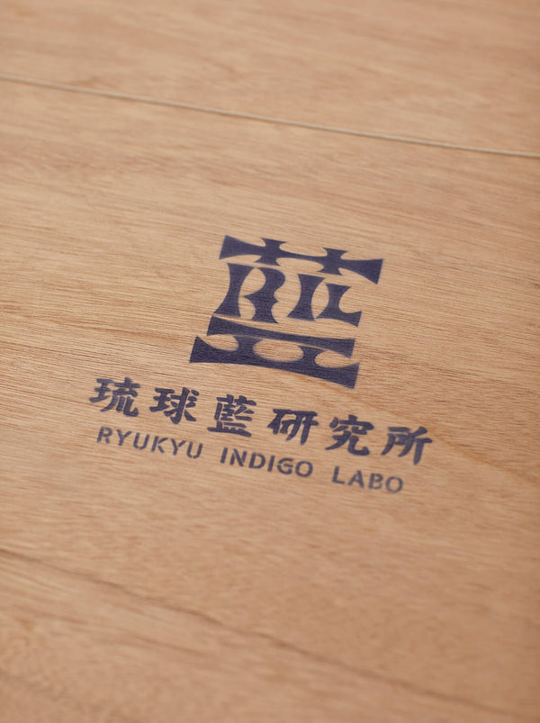 Ryukyu Indigo Dye Poster Frame W660 x H960 (Resin/Wood) x Vintage Black Light Poster [EL TOREADOR]